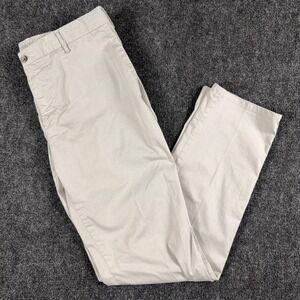 PT Torino Travel & Relax Slim Fit Stretch Chino Trousers Size 50 (33x31) Khaki